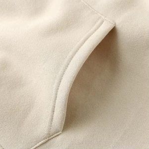 2025 invierno OEM logotipo personalizado Streetwear grueso en blanco liso de gran tamaño cordón Sudadera con capucha pulóver Regular invierno Sudadera con capucha - Product Image 3