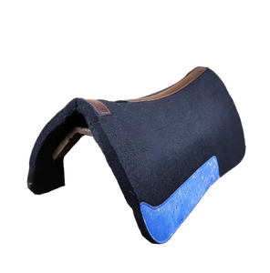 Tapis de selle en feutre de dressage de style occidental fait à la main laine de Nouvelle-Zélande matériel de forage en coton multicolore personnalisable couleur taille chaude - Product Image 1