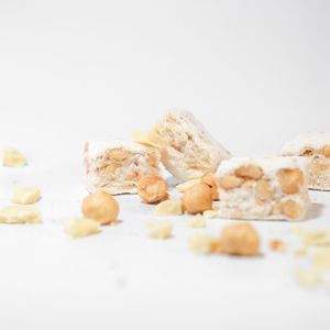 Best Seller Hazelnut Cube Turkish Delight – White Chocolate Coated, Premium Lokum, <b>Box</b> Packaging, Made in Turkey, Sweet <b>Treat</b> - Product Image 5