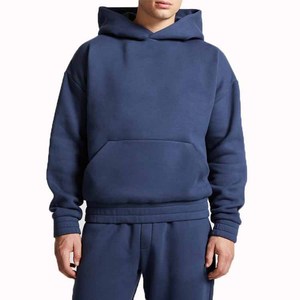 Ensembles sweat à capuche et sweat-shirt pour homme Ensembles sweat-shirt à capuche uni pour l'hiver Ensemble pantalon de survêtement et sweat à capuche pour homme - Product Image 2