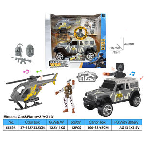 Armée <span class=keywords><strong>jeu</strong></span> jouer ensemble soldat figurines jouets pour enfants <span class=keywords><strong>guerre</strong></span> mondiale 2 humain Joint mobile <span class=keywords><strong>militaire</strong></span> modèle voiture hélicoptère jouet électrique - Product Image 2