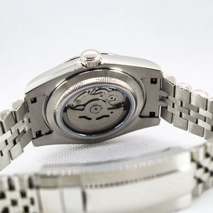 Montre mécanique pour homme en acier inoxydable de luxe économique, bracelet de 20 mm, résistante à l'eau, lumineuse, style tendance, boîtier 316L, vis de couronne - Product Image 4