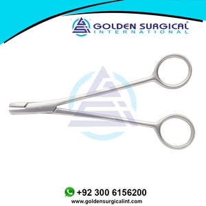 Pince d'écrasement de collier de 140mm Denis Browne mâchoire dentelée, Instruments chirurgicaux de chirurgie plastique - Product Image 4