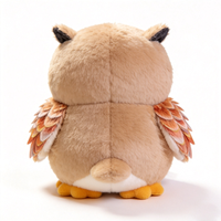 Peluche Hibou Douce en Gros, Jouet en Peluche Personnalisé, Adorable Poupée Oiseau en Peluche pour Enfants, Cadeau Personnalisé, Peluche Hibou Mignonne