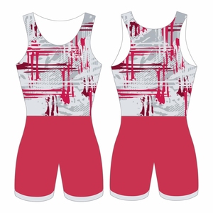 New Customized Premium Quality Top Design Wrestling Wear Mens Singlet Customized Wrestling Singlets Body Suit - Product Image 5