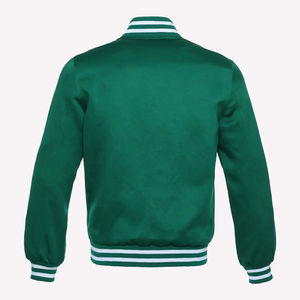 Veste universitaire pour homme au design tendance, en toile, col montant, broderie, vêtement d'hiver léger et respirant - Product Image 2