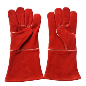 Extreme Heat Resistant Welding Gloves K Stitching BBQ Oven Welding Gloves Tig Mig Welder Gloves