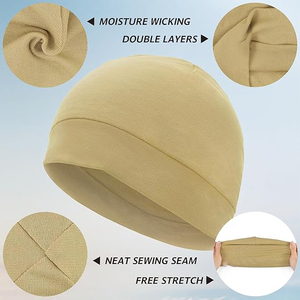 หมวกบีนนี่ถักสำหรับฤดูหนาวหมวกมีโลโก้ออกแบบได้ตามต้องการหมวกถักสำหรับฤดูหนาวให้ความอบอุ่น - Product Image 2