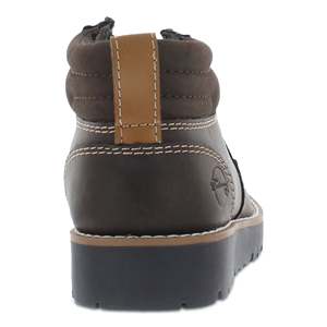 Stivali Chukka Vintage da Uomo Marroni Impermeabili in Vera Pelle con Fodera in Pelle e Soletta in PU Casual per l'Inverno Taglia 8 - Product Image 2