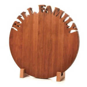 ขาตั้งเขียงไม้เป็นมิตรกับสิ่งแวดล้อมชั้นวางของตกแต่งบ้านไร่ดีไซน์ทันสมัยสินค้าขายดี - Product Image 3