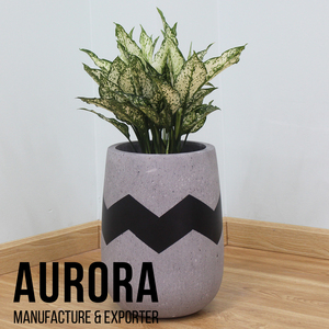 Macetas de Fibrocemento Nórdicas Personalizadas para Decoración del Hogar y Jardín en Vietnam, Acabado Pintado, Orificio de Drenaje, Diseño Ecológico para Macetas de Flores - Product Image 5