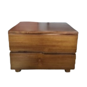 Table basse 50x40x45 en teck, hauteur réglable, design moderne décoratif, écologique, meubles de salon, prix de gros - Product Image 4