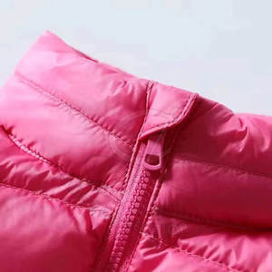 2025 qualité supérieure hiver chaud fermeture éclair bouffant gilet avec personnaliser la conception grande taille décontracté ample solide sans manches gilet - Product Image 2