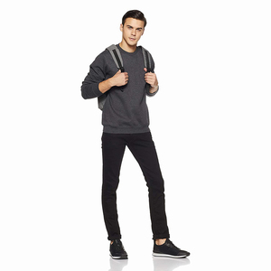 Sweat-shirt 100% coton de haute qualité pour hommes, manches longues, col rond, logo imprimé, confortable et élégant. - Product Image 4