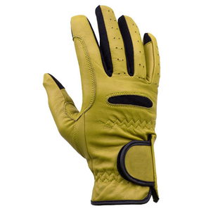 Custom Logo Horse Riding Gloves Breathable Light <b>Weight</b> PU Leather Fabric Trending Equestrian Winter Products - Product Image 2