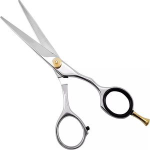 Tijera de corte de pelo de peluquero de alta calidad, tijera de corte de pelo de acero alemán 5,5, tijera de corte de pelo de belleza - Product Image 1