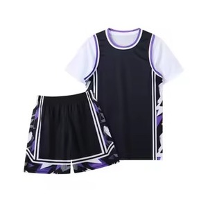 Custom Wholesale Design Retro Sublimation <b>Basketball</b> Shirt Singlets <b>Vests</b> Kit Set <b>Men</b> <b>Basketball</b> Jersey - Product Image 3