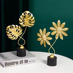 Modern Metal Accent Sculpture for Table Decor Living Room Standing Ornament Handmade Birthday Display Shelf Artistic Home - Product Image 4