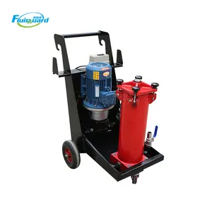 Good price high precision hydraulic oil filter cart with decolorization unit