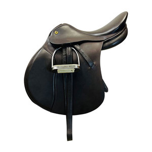 Selle en cuir robuste pour l'équitation, l'entraînement, les activités agricoles en extérieur et le confort sur de longues distances - Product Image 1