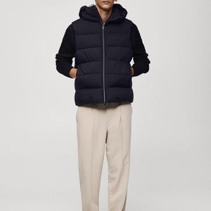 Chaleco Acolchado Informal para Hombre, Chaqueta sin Mangas - Product Image 4