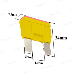 Fusible à lame de 80 V maximum-tension nominale: 80 VDC, 20a ~ 100a - Product Image 3