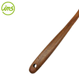 Cuchara de tenedor para servir ensalada de madera de acacia - Product Image 3