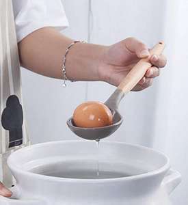 Ensemble d'ustensiles en bois écologiques de qualité supérieure avec longues poignées, design personnalisé, cuillère en bois plate et sûre, export en vrac - Product Image 3