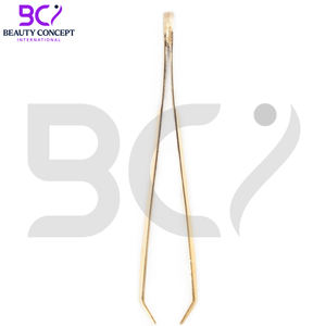 Pince à épiler pour sourcils Plasma Gold pour des sourcils parfaitement dessinés en couleur dorée, produit de qualité supérieure, pince à épiler de beauté - Product Image 2