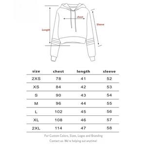 Sudadera con Capucha para Mujer, Estilo Único, Transpirable, 100% Algodón, Fabricación OEM Directa, Impresión de Logotipo Personalizada, Mejor Proveedor, Sudadera Corta para Mujer - Product Image 6