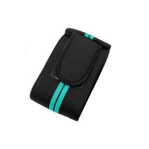 Wraps de genou d'haltérophilie personnalisés Wraps de genou à usage intensif Couleur personnalisée respirante Powerlifting Wraps de genou d'haltérophilie personnalisés. - Product Image 5