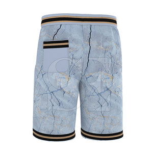 Pantalones cortos de hombre hechos a medida de nuevo estilo pantalones cortos de hombre de color gris a la venta pantalones cortos de sublimación para hombre hechos en Pakistán - Product Image 5