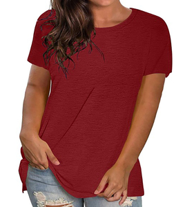 Camiseta de mujer de algodón 100% de alta calidad con servicio OEM de fábrica certificada, proveedores de Bangladesh ecológicos de encaje de estilo informal - Product Image 3