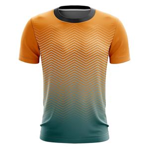 เสื้อยืดผู้ชาย2025ใหม่ไซส์ใหญ่พิเศษระบายอากาศได้ดีคอกลมแขนสั้นลำลองผ้าโพลีเอสเตอร์100% พื้น - Product Image 5