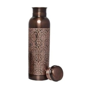 Suministro Directo de Fábrica de Hormigas. Botella de cobre grabada de 1 litro, elaborada con cuidado, grabada con elegancia, el compañero perfecto - Product Image 6