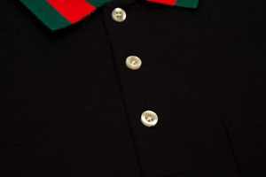 Polo teñido liso de poliéster/algodón de alta calidad para hombre, ligero, transpirable, de talla grande, patrón de logotipo sólido hecho por RAM Industry - Product Image 5