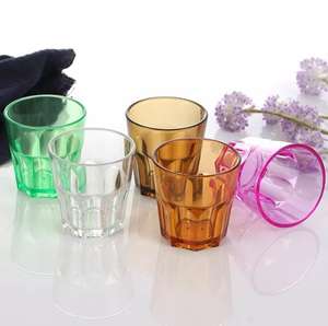 Tazze colorate di vendita calde colore personalizzato plastica trasparente <span class=keywords><strong>Bar</strong></span> bevande Ice Coffee <span class=keywords><strong>bar</strong></span> Cup - Product Image 2