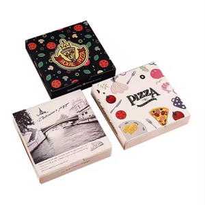 Alta calidad al por mayor de encargo barato Pizza Roll Box Thermo Pizza Carton Box Pizza Box 33x33 para pan - Product Image 5