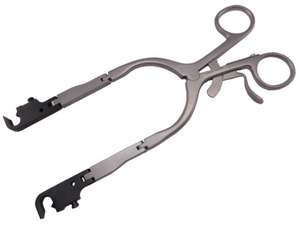 Ensemble d'instruments chirurgicaux pour la colonne vertébrale en acier inoxydable Renix International, ultra-pratique, double charnière, rétracteur longitudinal - Product Image 6