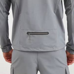 Chaqueta Cortavientos Deportiva para Hombre, Diseño Personalizado con Logotipo, Impermeable, de Nailon, para Deportes al Aire Libre y Running - Product Image 5