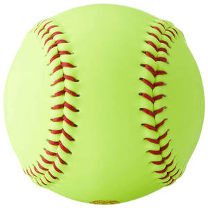 <b>Baseball</b> Softball Custom Printed Full Grain Leather Split Leather Softball <b>Ball</b> / Latest Design Softball <b>Balls</b> - Product Image 2