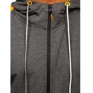 Sudaderas con capucha con cremallera para hombre de algodón 100% de alta calidad del fabricante, sudaderas con logotipo personalizado, diseño bordado térmico de invierno 3XL - Product Image 4