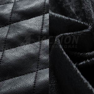 Veste en cuir de haute qualité pour hommes avec logo personnalisé vêtements en toile à la mode pour l'hiver - Product Image 4