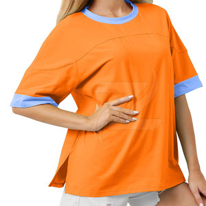 Camisetas Extra Grandes de Algodón/Poliéster para Mujer, Camisetas Extra Grandes para Mujer, Venta al por Mayor de Fábrica - Product Image 5