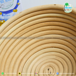 HOT SELLING From Vietnam Factory Rattan <b>Bread</b> Proofing <b>Basket</b> for Artisan Loaf Perfection With High Quality - Product Image 3