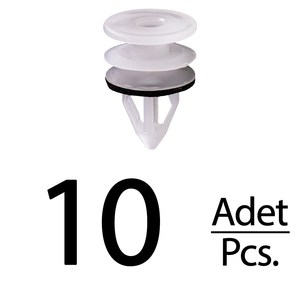 Clips de fixation de panneaux de porte pour Chevrolet GMC Cadillac Buick - 10 pièces - Product Image 1