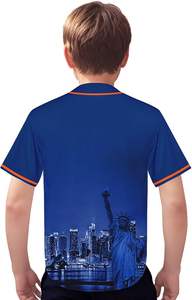 Uniformes de béisbol personalizados de alta calidad con logotipo de número de nombre de diseño transpirable con diseño sublimado para deportes - Product Image 5