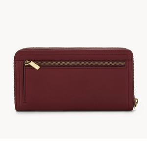 กระเป๋าสตางค์แบบเรียบง่ายสำหรับผู้หญิงกระเป๋าสตางค์หนังแท้สำหรับเดินทางกระเป๋าสตางค์ออกแบบได้ตามต้องการ - Product Image 3