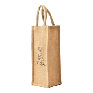 Sac 1 bouteille en jute bon marché - Product Image 6