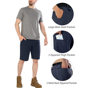 Short de randonnée personnalisable pour homme, tissu à séchage rapide, poches multiples, idéal pour le trekking et le camping, OEM/ODM disponible - Product Image 4